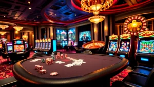 Babu88 offers exciting gambling experiences with vibrant casino tables, thrilling poker games, and bright slot machines.