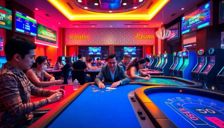 Exciting online gaming atmosphere at S666.nyc Casino with players engaged.