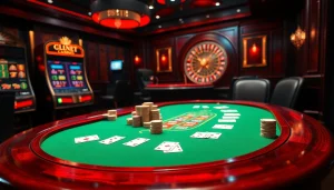 View the vibrant gambling atmosphere on https://mmoo.gripe/ with poker, roulette, and slot machines.