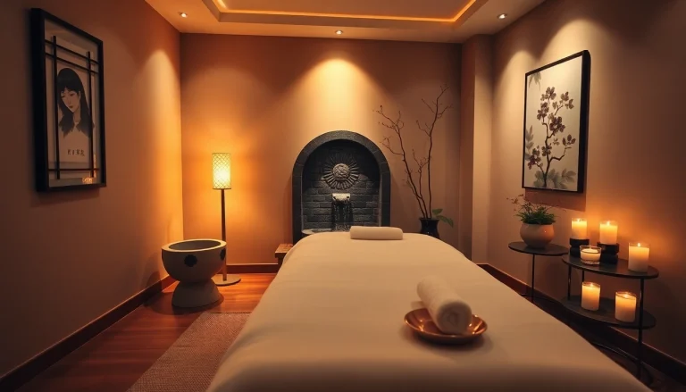 Experience serene 서울출장마사지 in a tranquil massage room with calming ambiance.