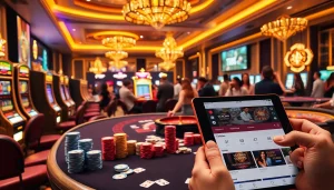 Visualize gambling excitement with poker chips and cards showcasing https://tt88.fund/ online interface.