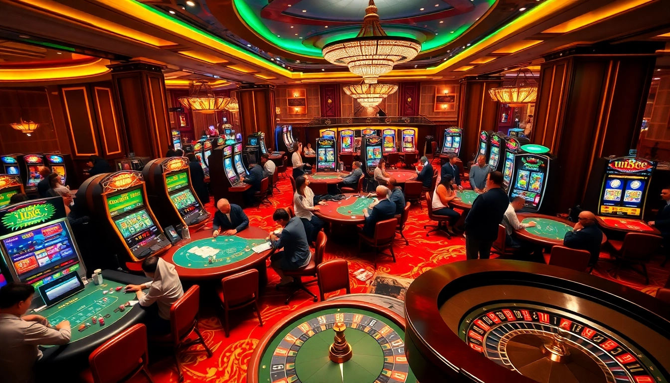 Experience thrilling games at uu88’s vibrant casino tables and slots.