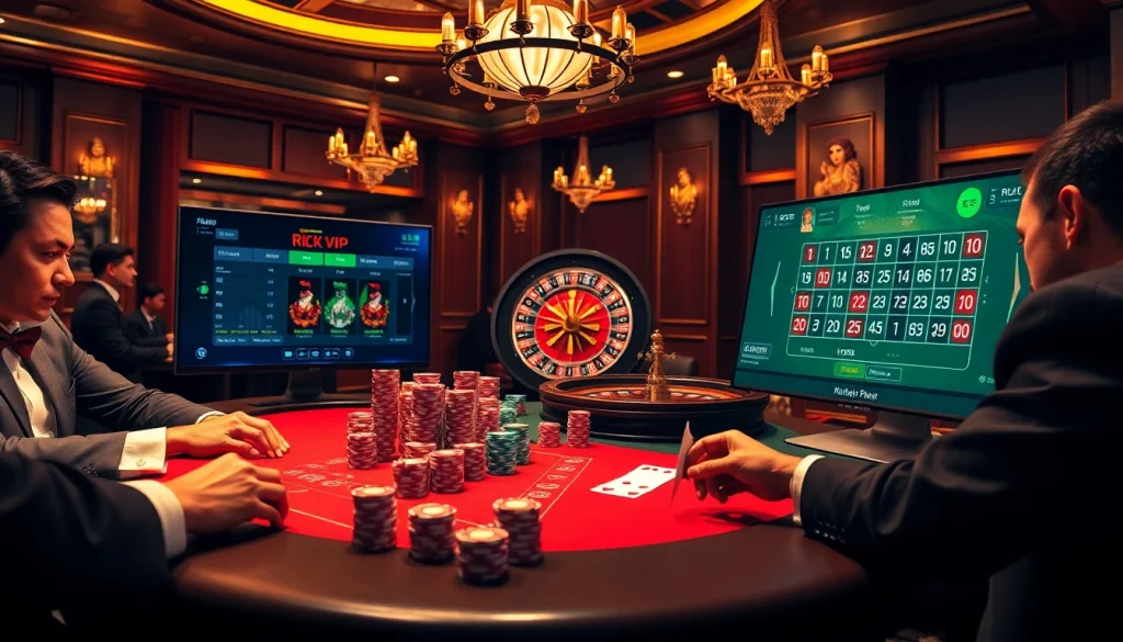 Play dynamic poker at rik vip with elite players and exciting casino ambiance.