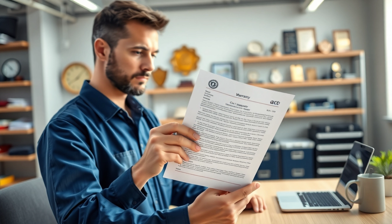 Maximizing benefits of car warranty with fast claims during a service consultation.