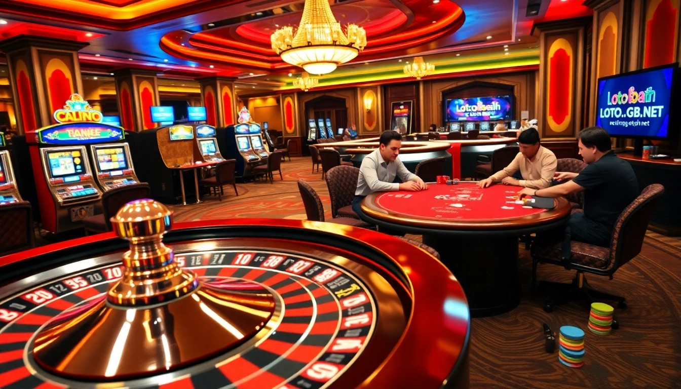 Experience the thrill of gambling at loto188.gb.net with an exciting casino environment.