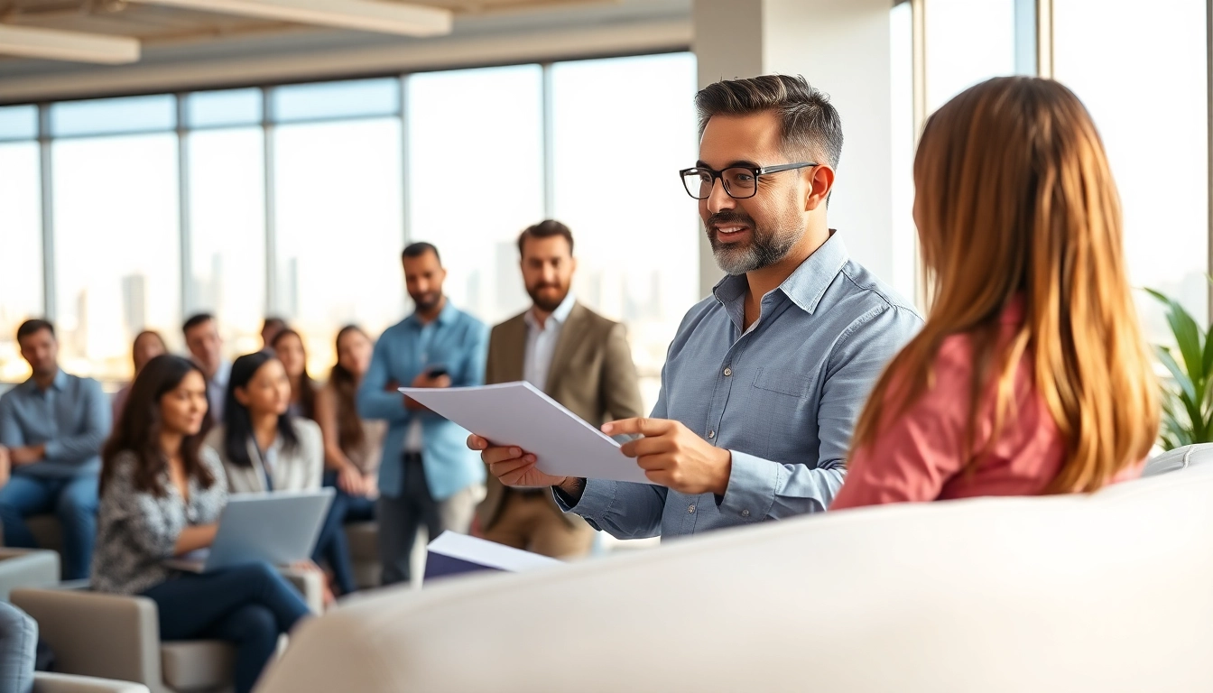 Business coach San Diego leading an engaging entrepreneurial discussion.