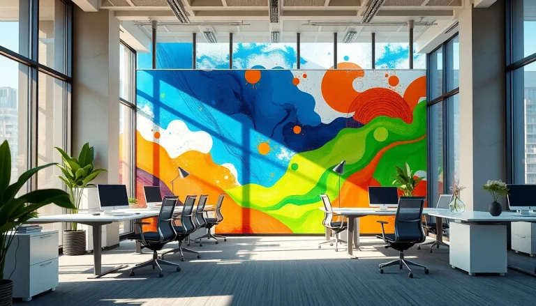 Przemień swoją przestrzeń za pomocą oszałamiających muralów ściennych przy użyciu technologii druk ścienny dla unikalnych projektów wnętrz.