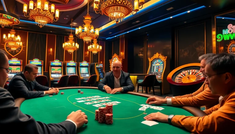 Experience the thrill of high-stakes poker at https://luckywin.fan/, where players engage in intense gameplay.