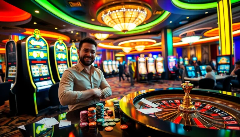 Experience the thrill of gambling at bangsawan88 with exciting slot machines and vibrant casino atmosphere.
