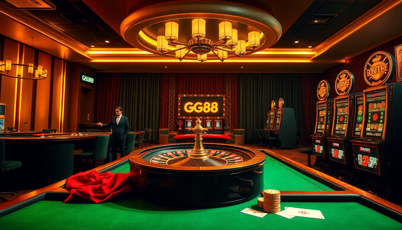 Experience high-stakes gaming excitement at https://gg88.gold/ with our vibrant online casino and roulette wheel.