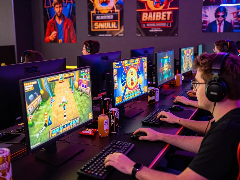 Pemain menikmati permainan slot online laoban188 dalam pengaturan permainan yang semarak dengan grafik yang menarik.